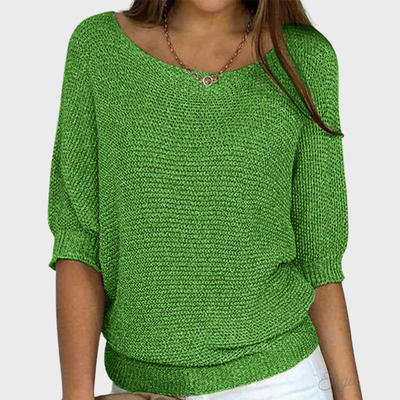 Natalie – Cozy Sweater with Round Neck