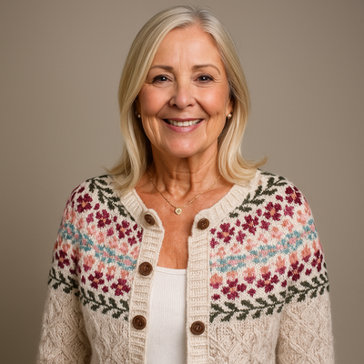 ZIVRA - Classic Icelandic Wool Cardigan