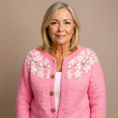 ZIVRA - Classic Icelandic Wool Cardigan