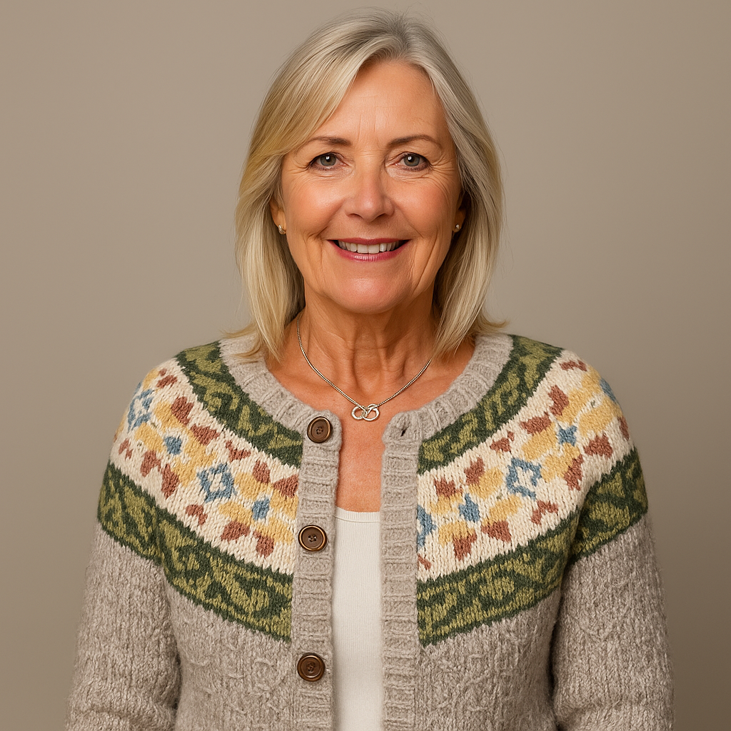 ZIVRA - Inspired Vintage Icelandic Wool Cardigan