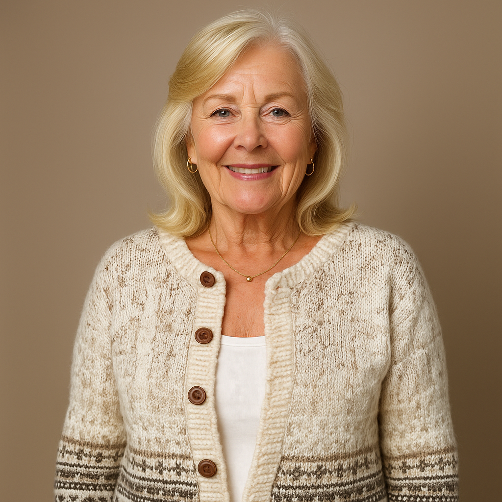 ZIVRA - Classic Icelandic Wool Cardigan