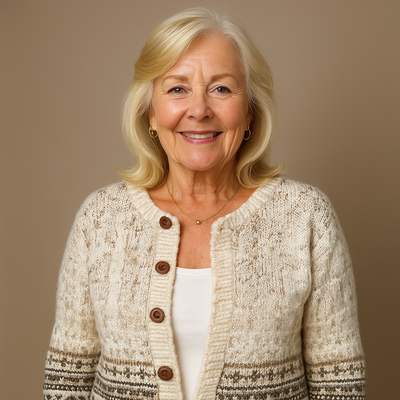 ZIVRA - Classic Icelandic Wool Cardigan