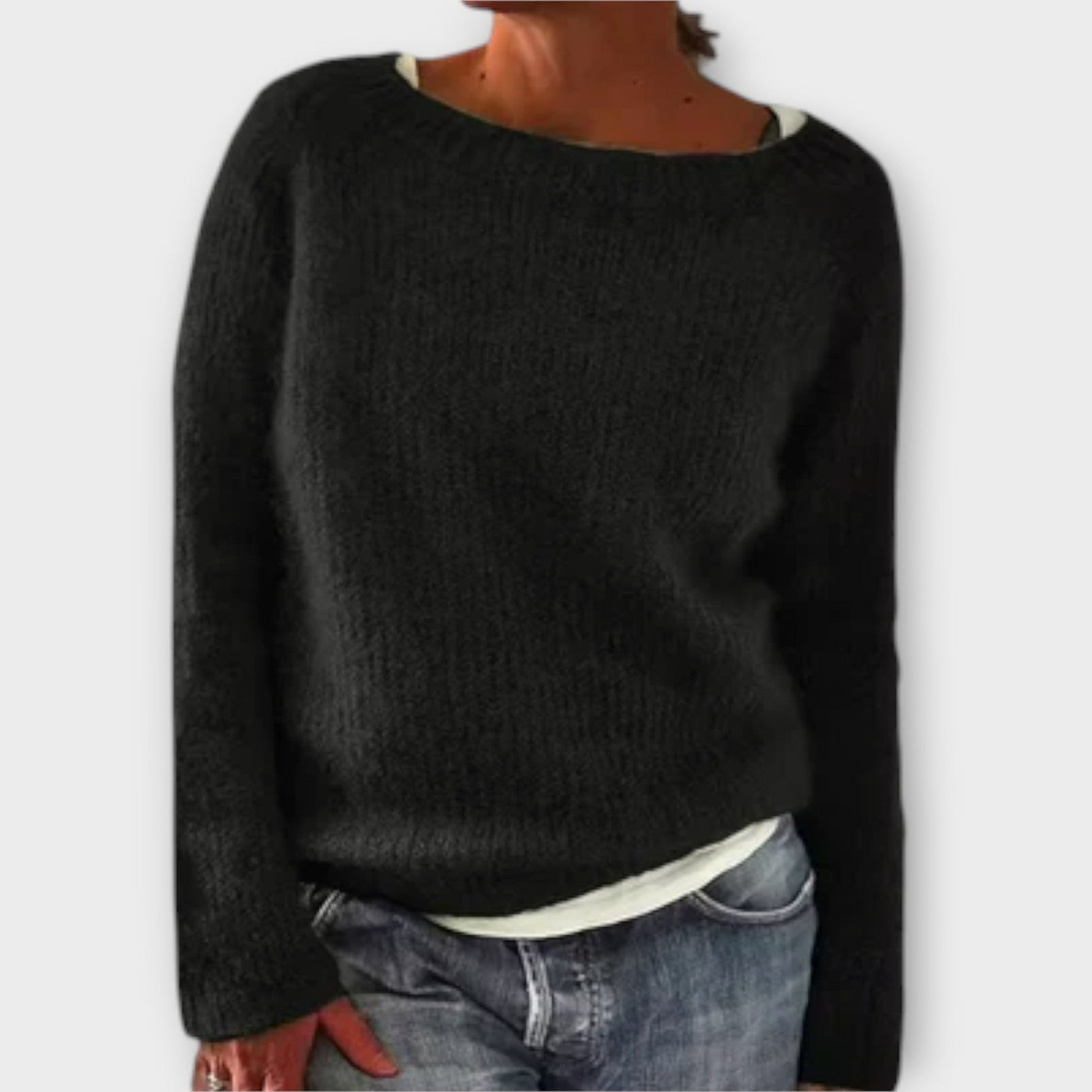 Monochrome Knitted Sweater