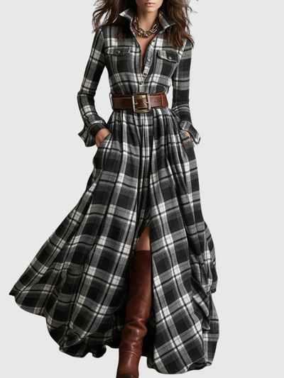 JASMIN VINTAGE FLOW MAXI DRESS