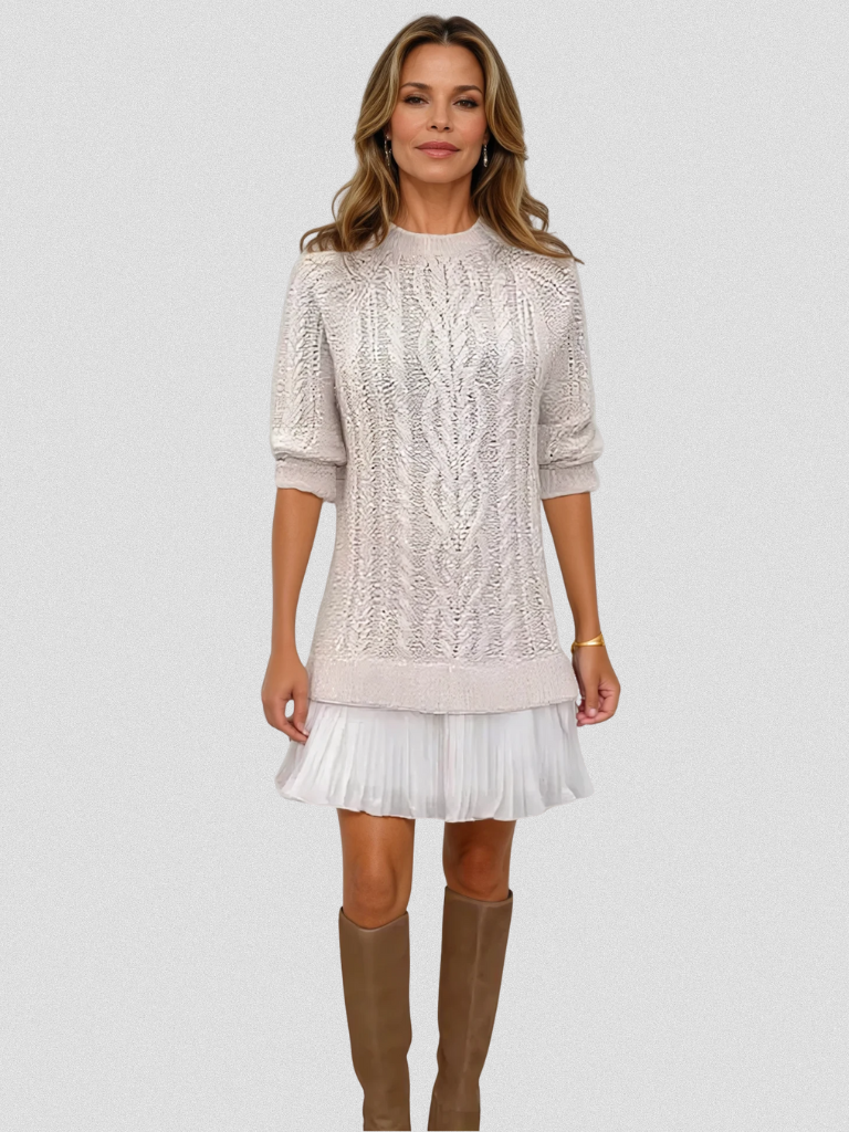 MARCELINA SWEATER DRESS