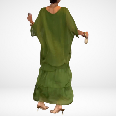 Hylda| Artistic Loose Maxi Dress