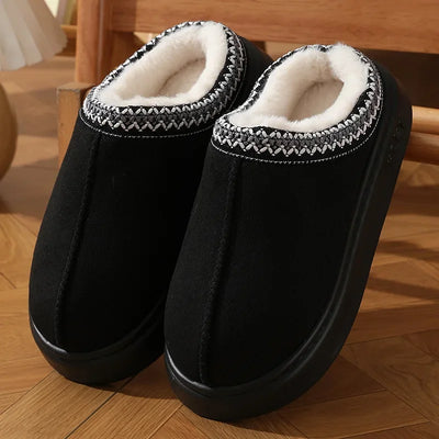 Chloe | Fluffy Platform Slippers™