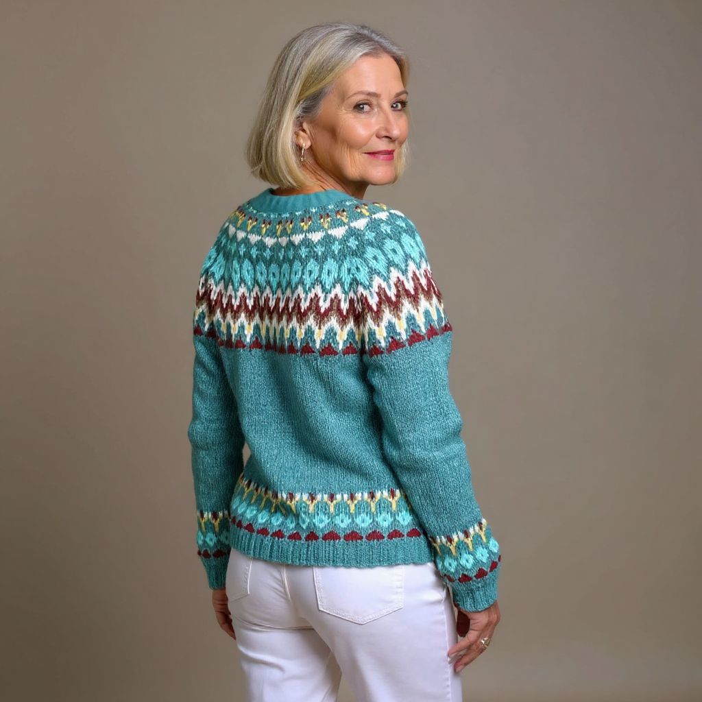 ZIVRA - Classic Icelandic Wool Cardigan