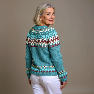 ZIVRA - Classic Icelandic Wool Cardigan