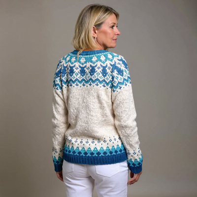ZIVRA - Classic Icelandic Wool Cardigan