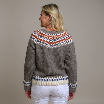 ZIVRA  - Classic Icelandic Wool Cardigan