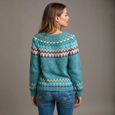 Zivra  - Classic Icelandic Wool Sweater