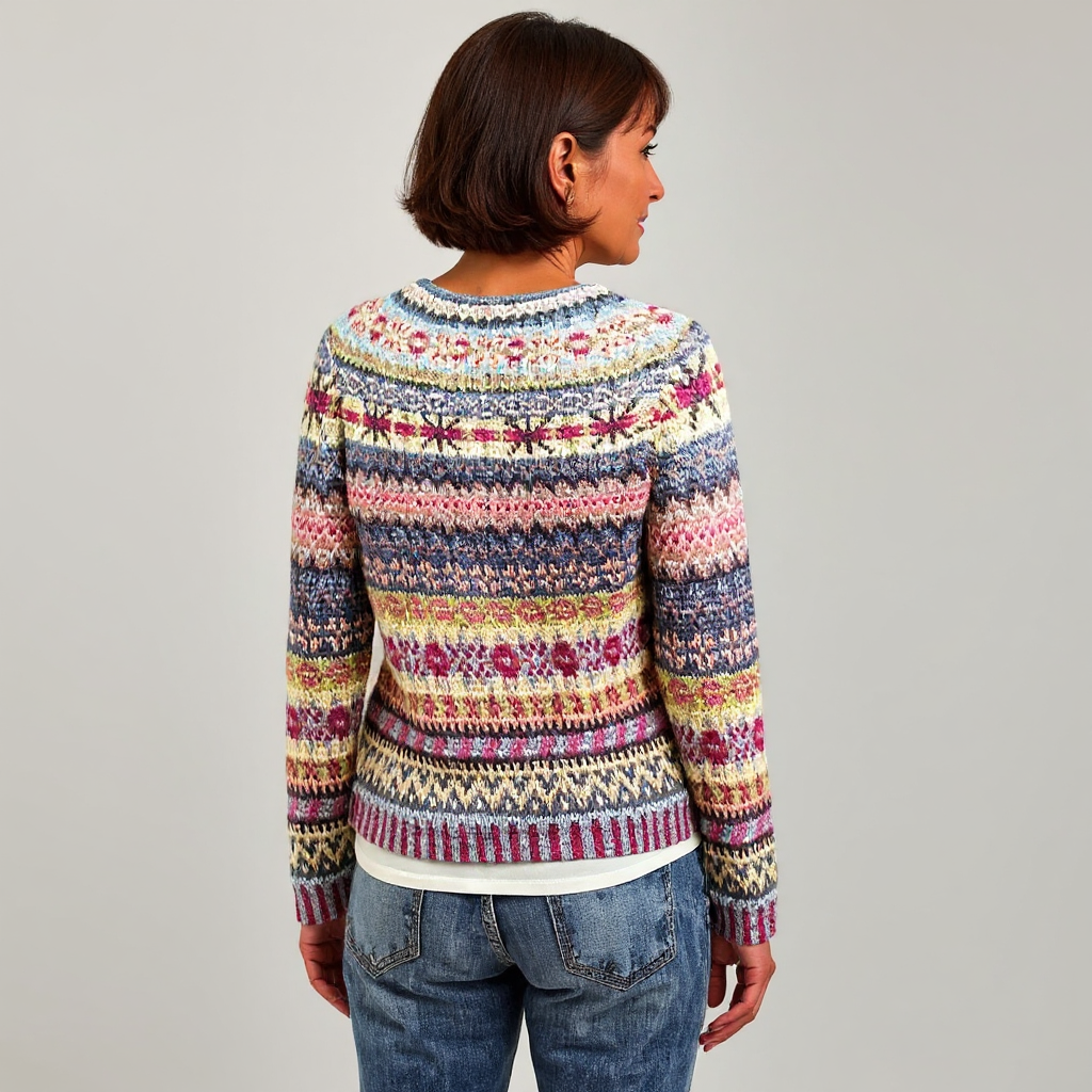 Zivra - Classic Icelandic Wool Knit Sweater