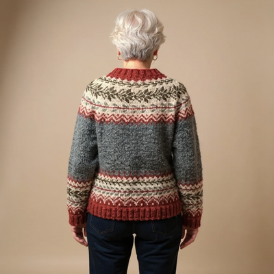 ZIVRA - Classic Icelandic Wool Cardigan