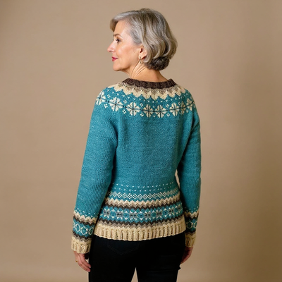 ZIVRA - Classic Icelandic Wool Cardigan