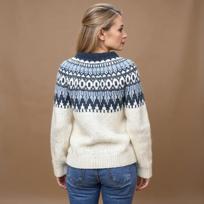 Zivra  - Classic Icelandic Wool Sweater