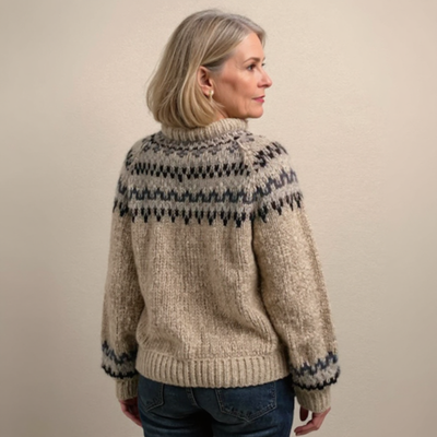 Zivra  - Classic Icelandic Wool Sweater