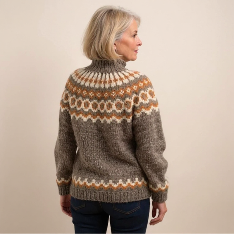 Zivra  - Classic Icelandic Wool Sweater