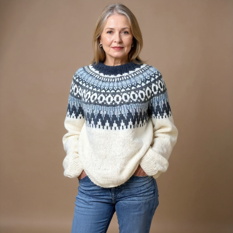 Zivra  - Classic Icelandic Wool Sweater
