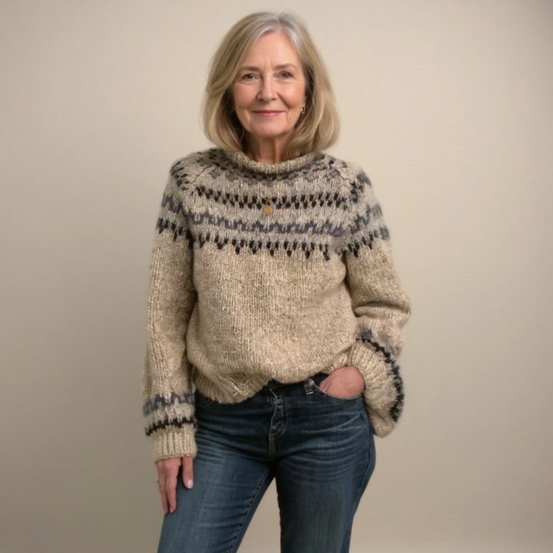 Zivra  - Classic Icelandic Wool Sweater
