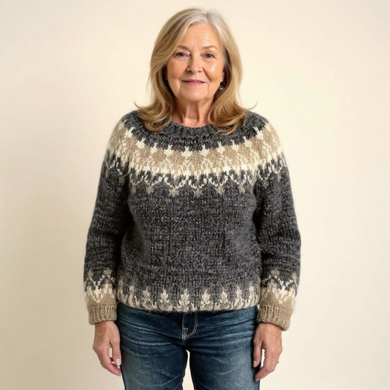 Zivra  - Classic Icelandic Wool Sweater