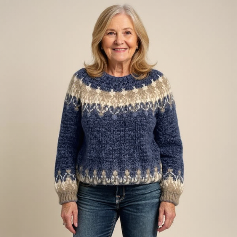 Zivra  - Classic Icelandic Wool Sweater