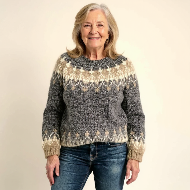Zivra  - Classic Icelandic Wool Sweater
