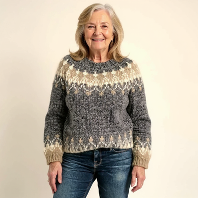 Zivra  - Classic Icelandic Wool Sweater