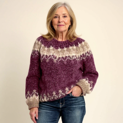 Zivra  - Classic Icelandic Wool Sweater