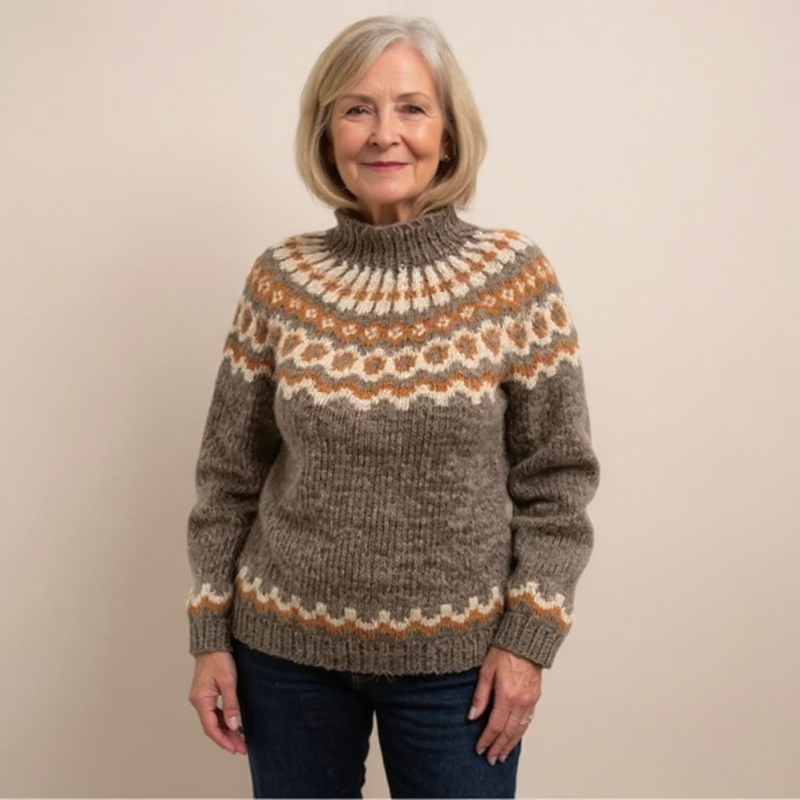 Zivra  - Classic Icelandic Wool Sweater