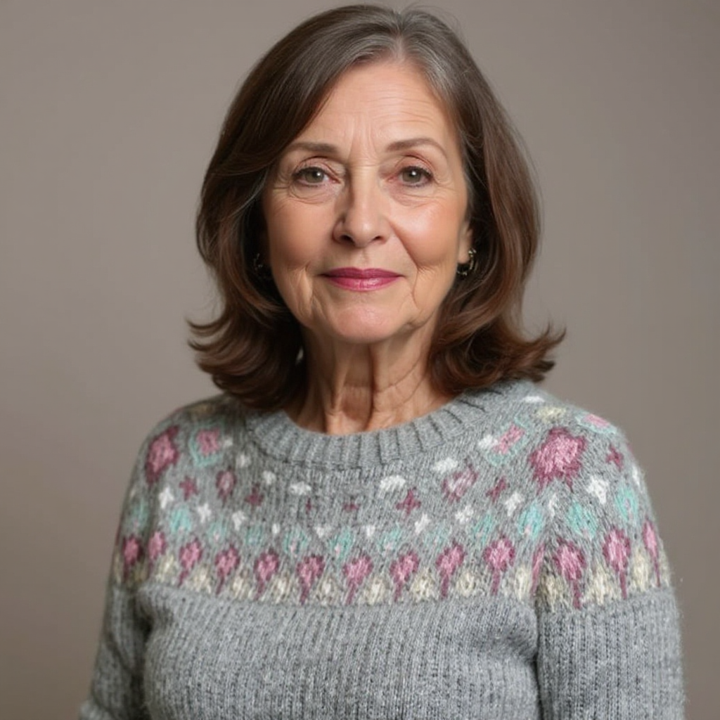 Zivra - Classic Icelandic Wool Knit Sweater