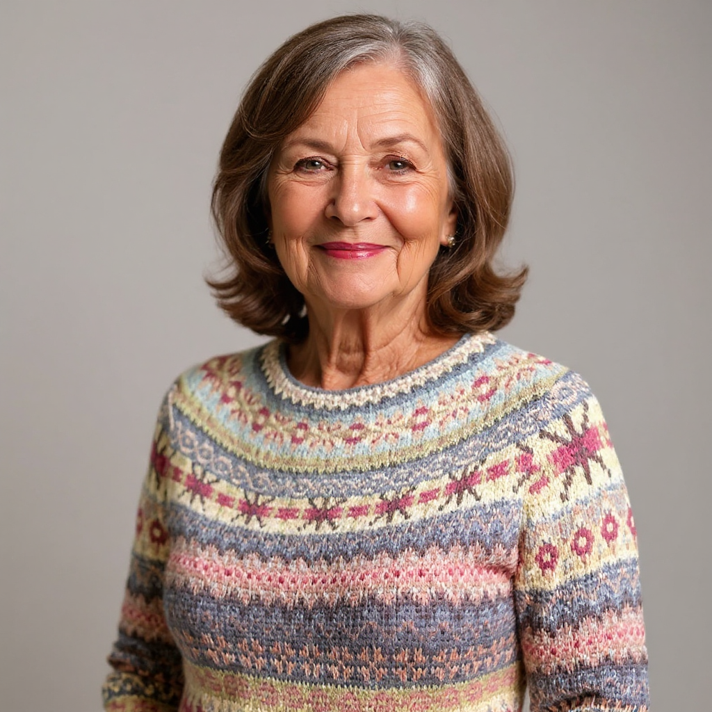 Zivra - Classic Icelandic Wool Knit Sweater