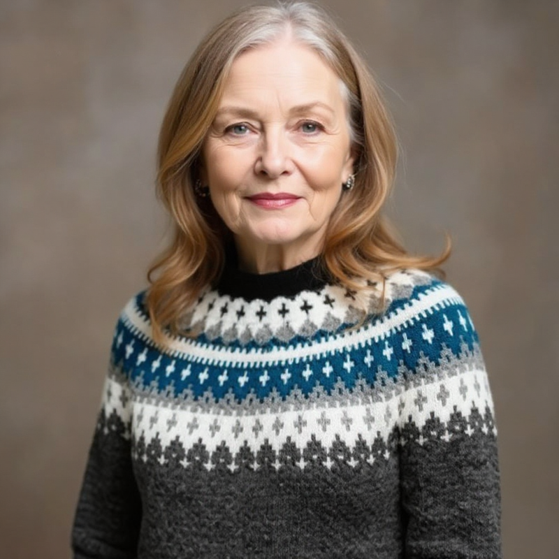 Zivra - Classic Icelandic Wool Sweater