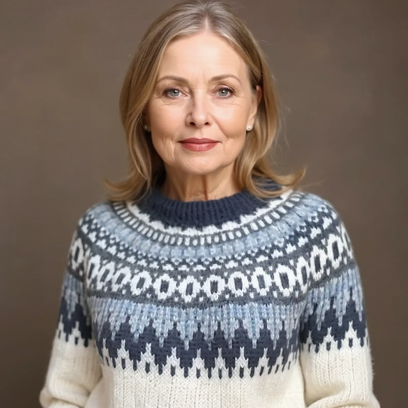 Zivra  - Classic Icelandic Wool Sweater
