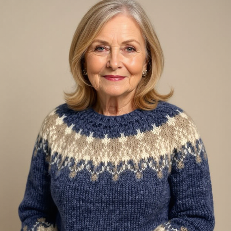 Zivra  - Classic Icelandic Wool Sweater