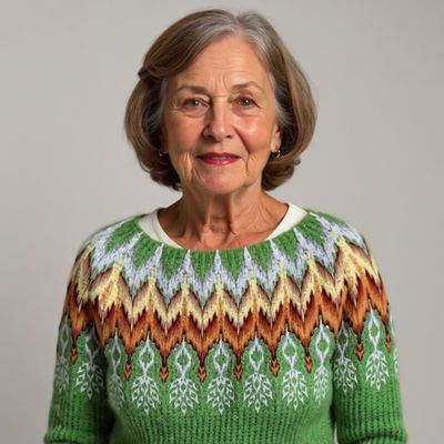 Zivra - Classic Icelandic Wool Knit Sweater