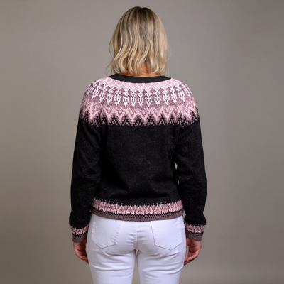 ZIVRA - Classic Icelandic Wool Vintage Cardigan